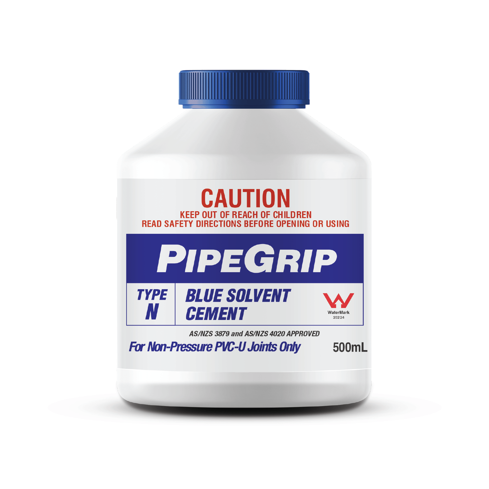 Pipegrip Blue Glue Type N Solvent Cement - RLA Polymers
